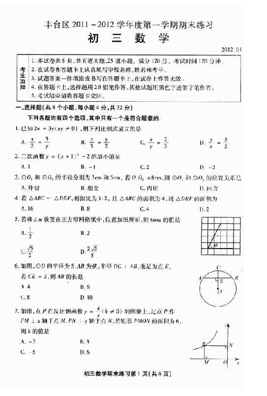 2012�걱�����S�_�^(q��)�����όW(xu��)�ڔ�(sh��)�W(xu��)��ĩԇ��